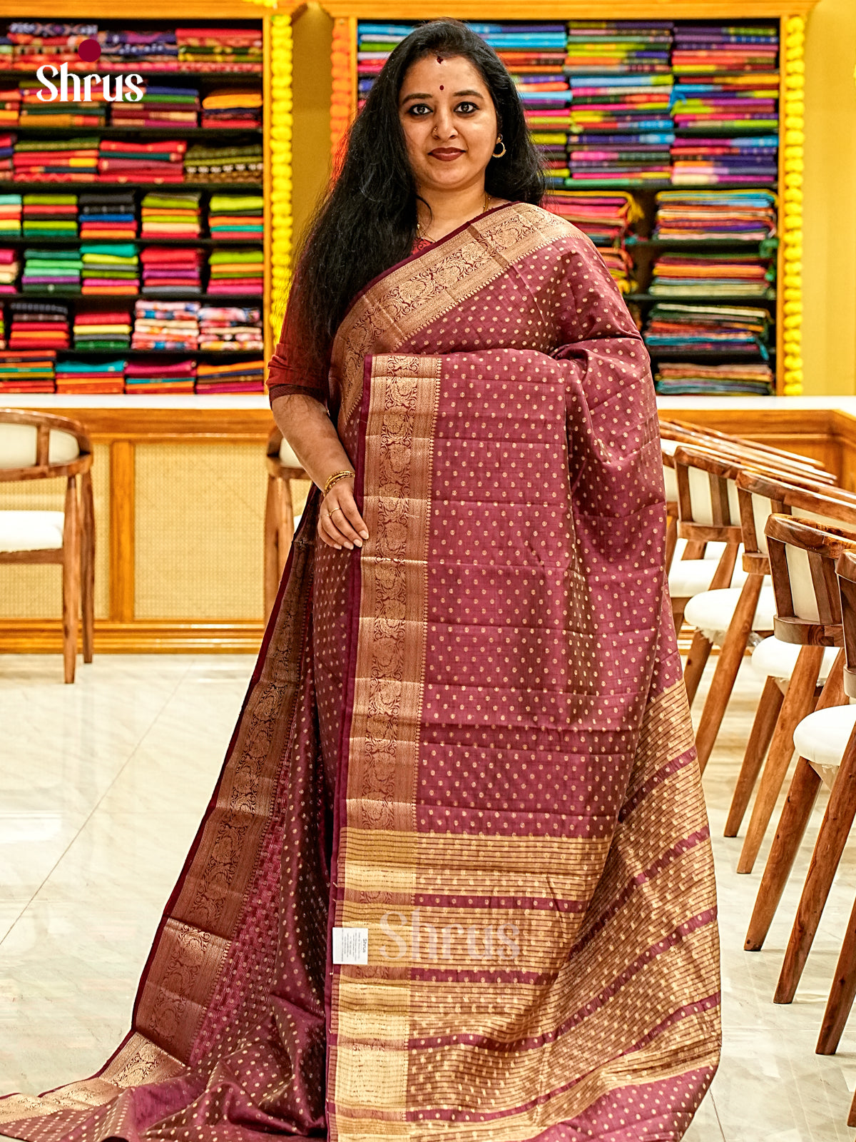 Semi Rawsilk Saree - EI19069