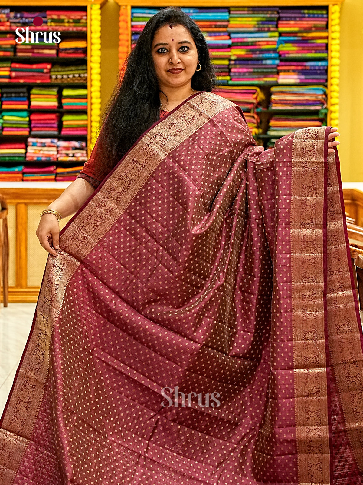 Semi Rawsilk Saree - EI19069