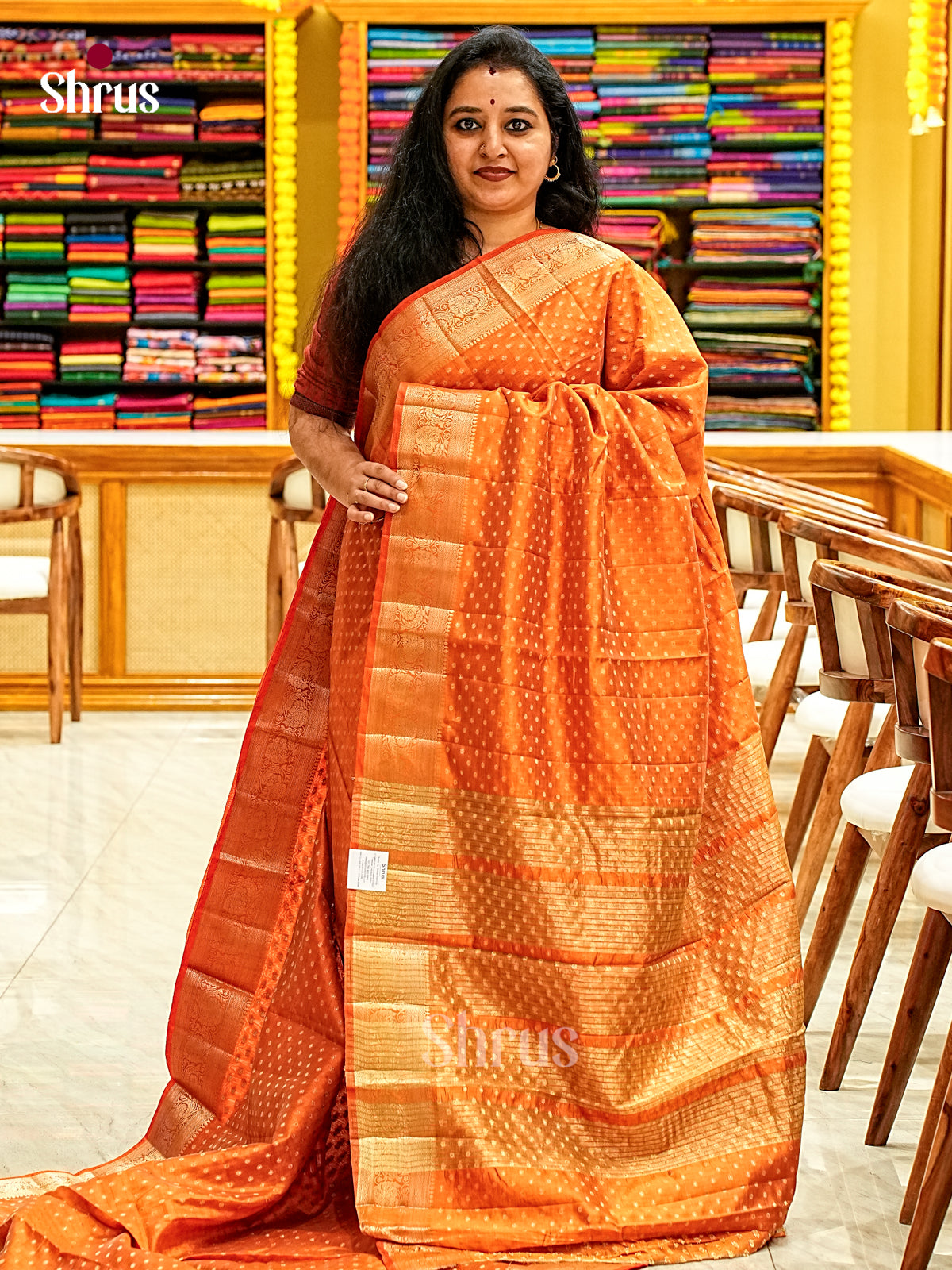 Semi Rawsilk Saree - EI19070