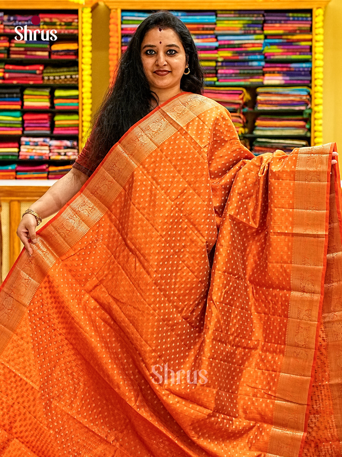 Semi Rawsilk Saree - EI19070