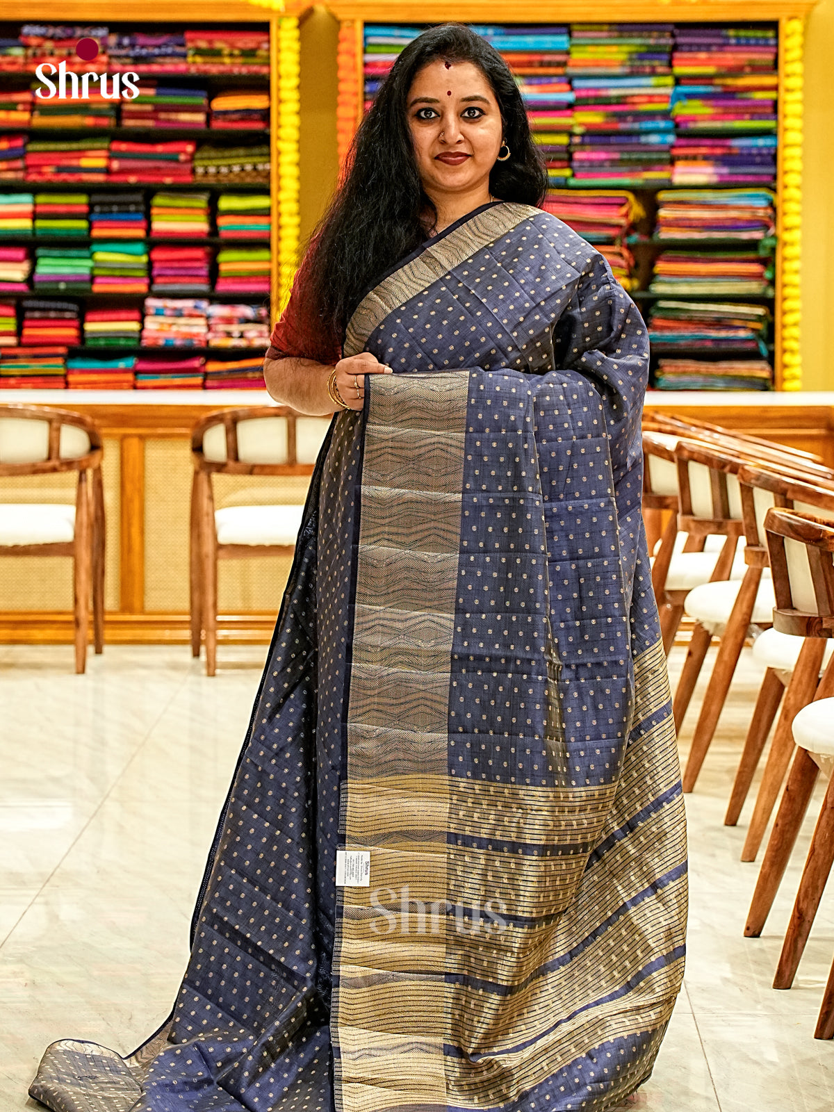 Semi Rawsilk Saree - EI19072