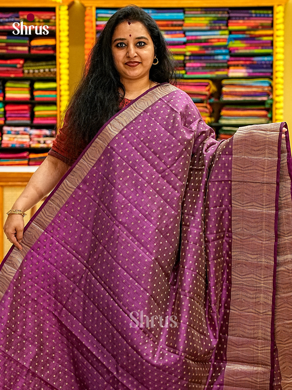 Semi Rawsilk Saree - EI19073