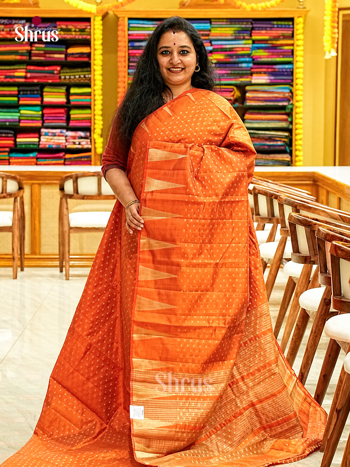 Semi Rawsilk Saree - EI19101