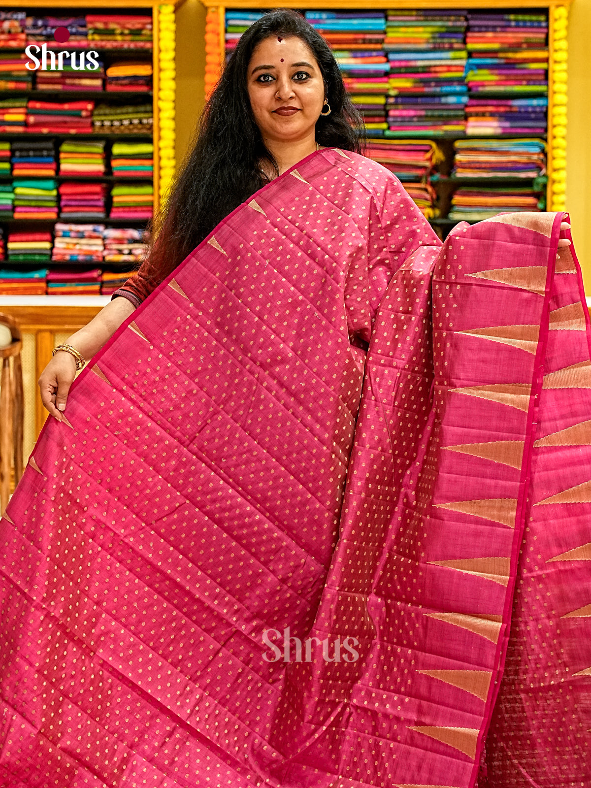 Semi Rawsilk Saree - EI19104