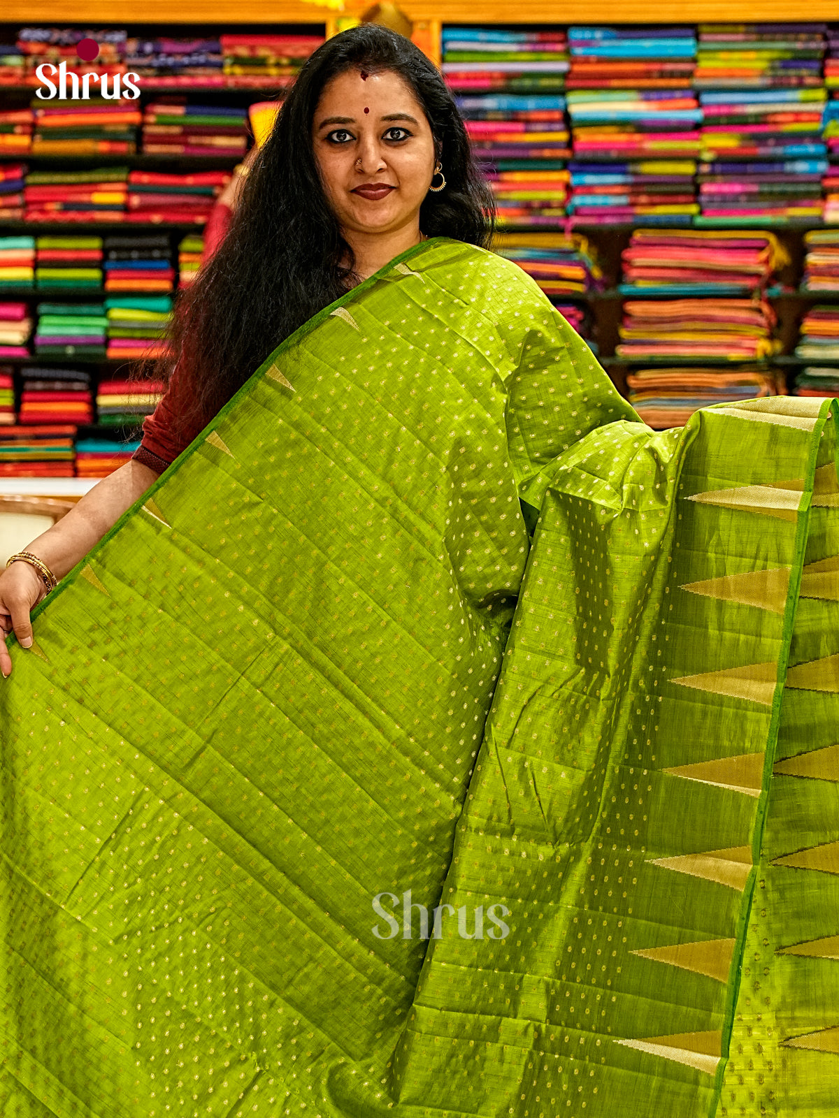 Semi Rawsilk Saree - EI19105