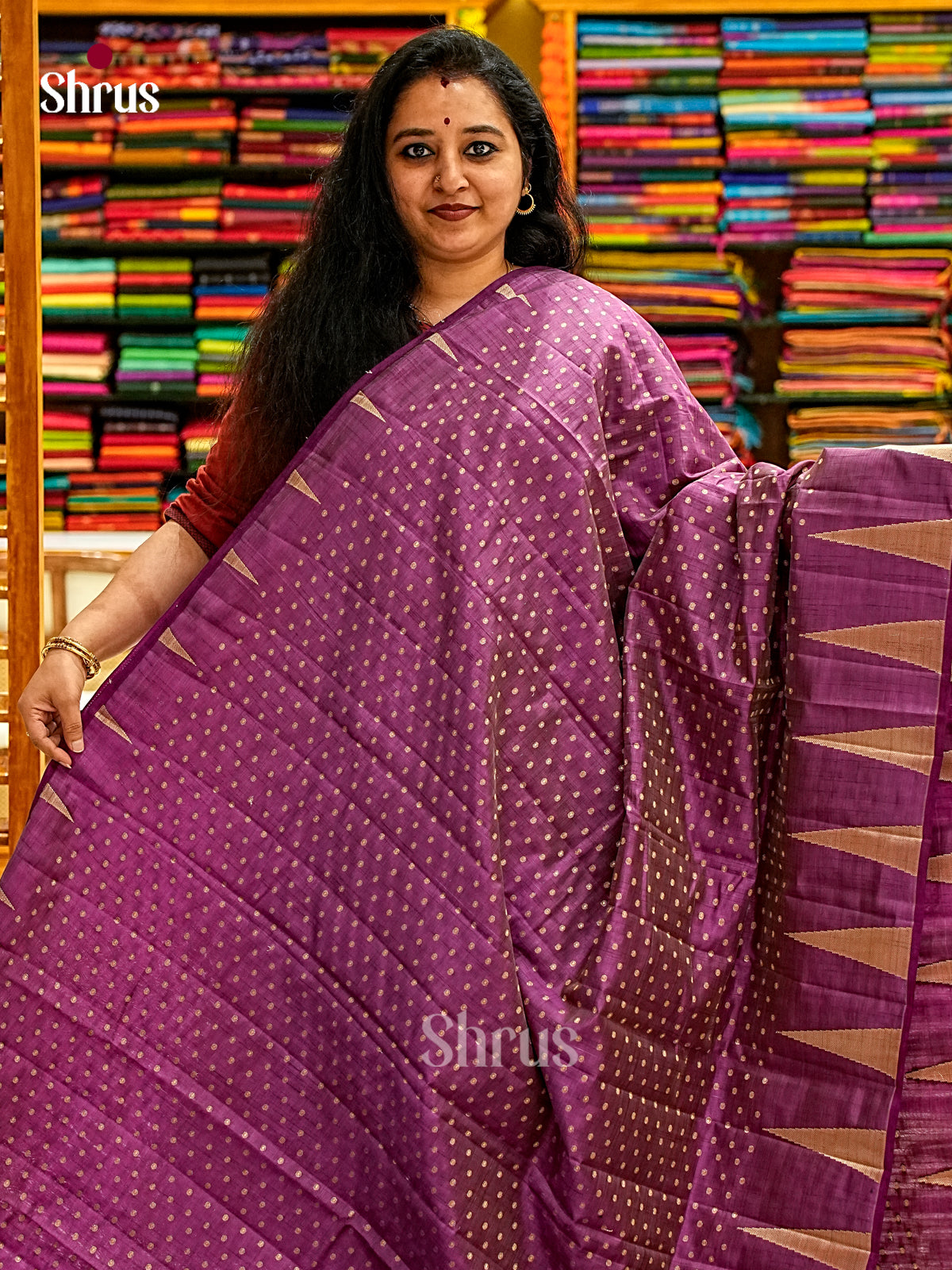 Semi Rawsilk Saree - EI19106