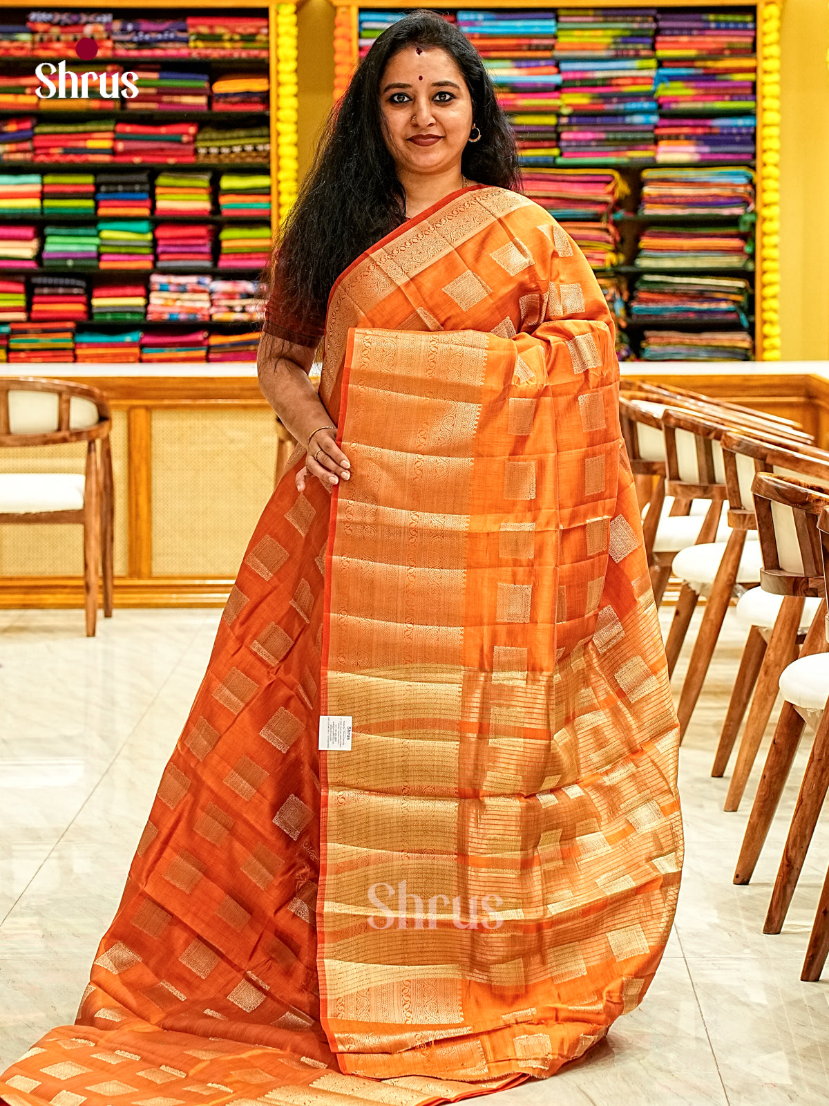 Semi Rawsilk Saree - EI19110