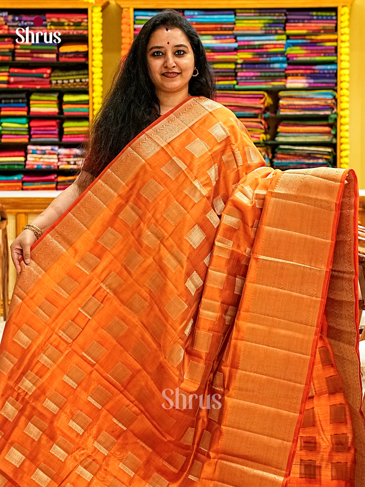 Semi Rawsilk Saree - EI19110