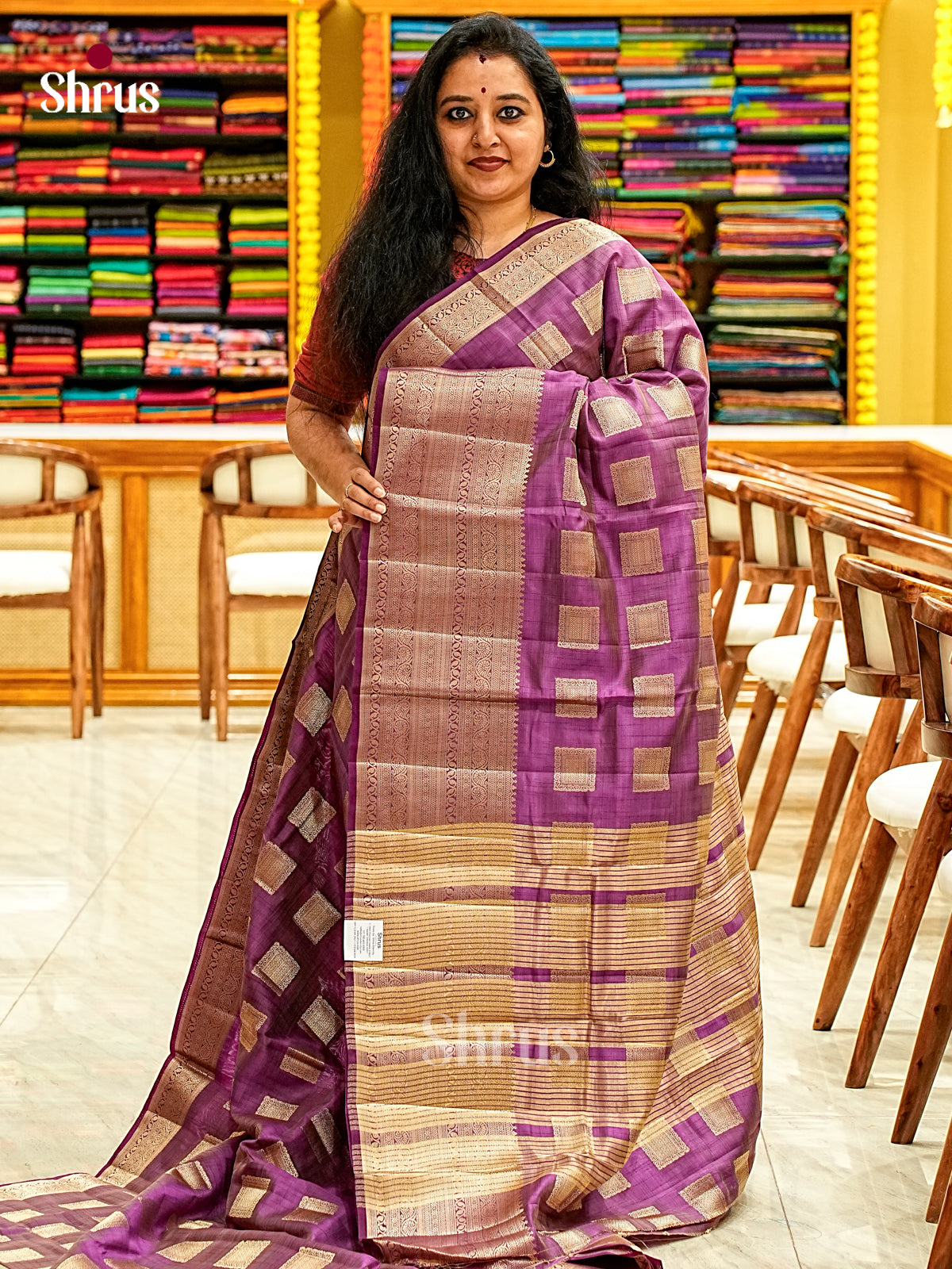 Semi Rawsilk Saree - EI19111