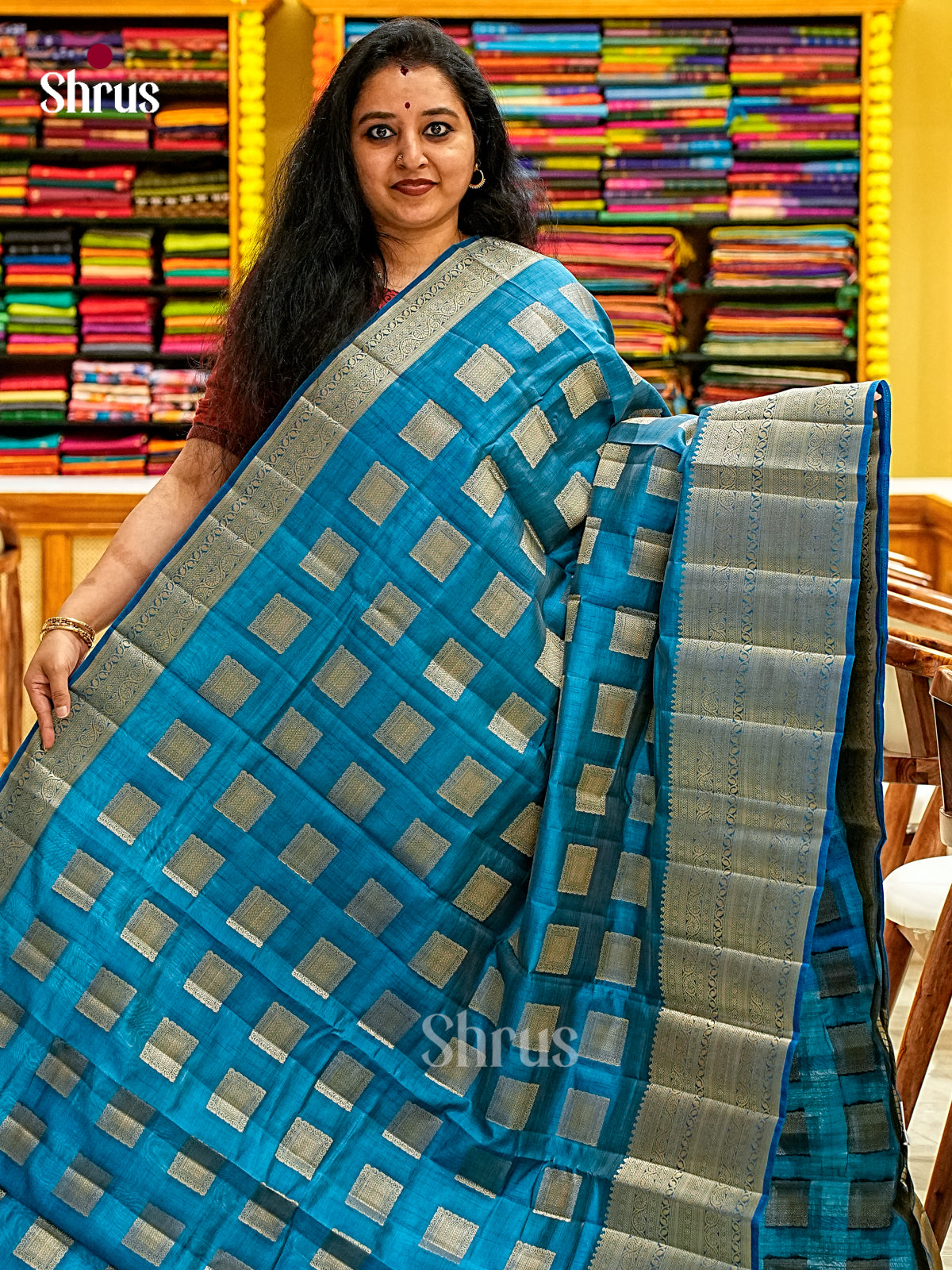 Semi Rawsilk Saree - EI19112