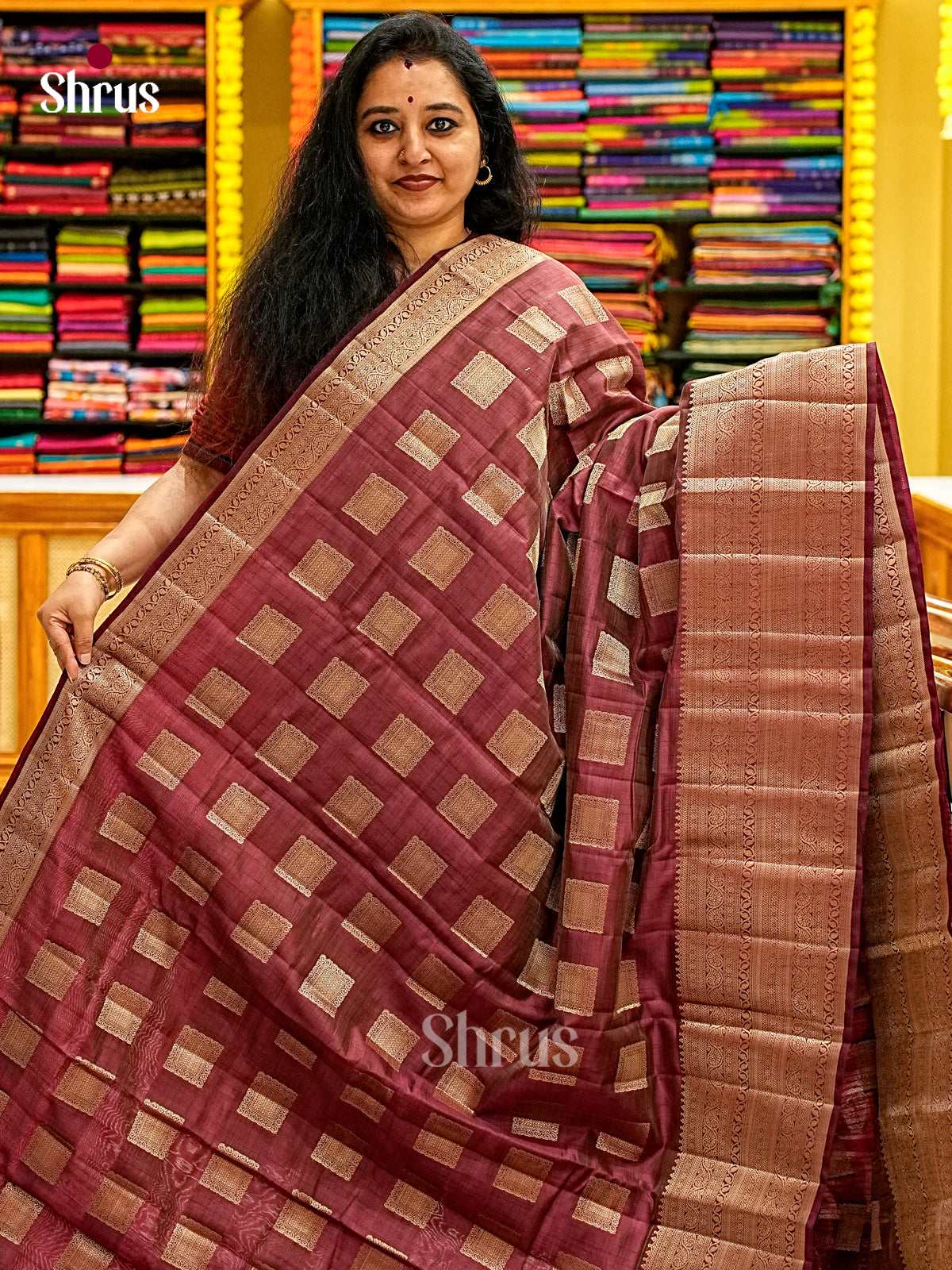 Semi Rawsilk Saree - EI19114