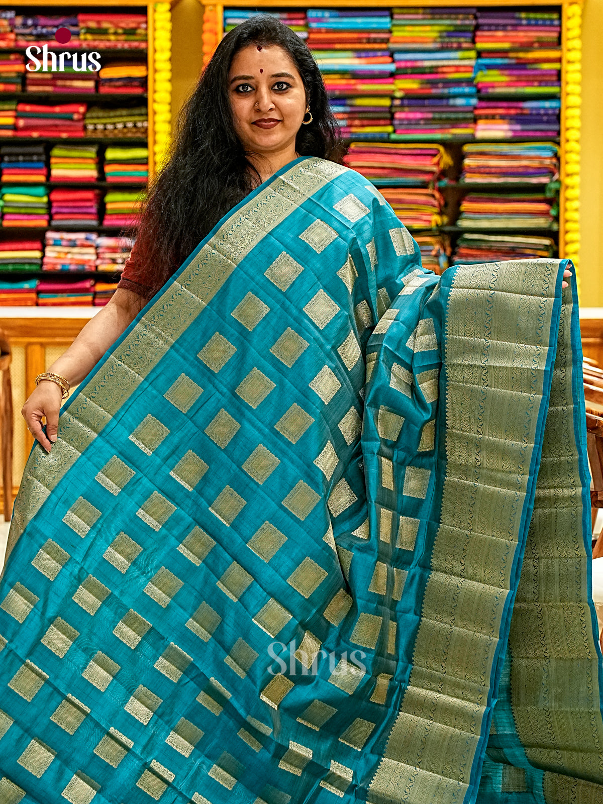 Semi Rawsilk Saree - EI19115