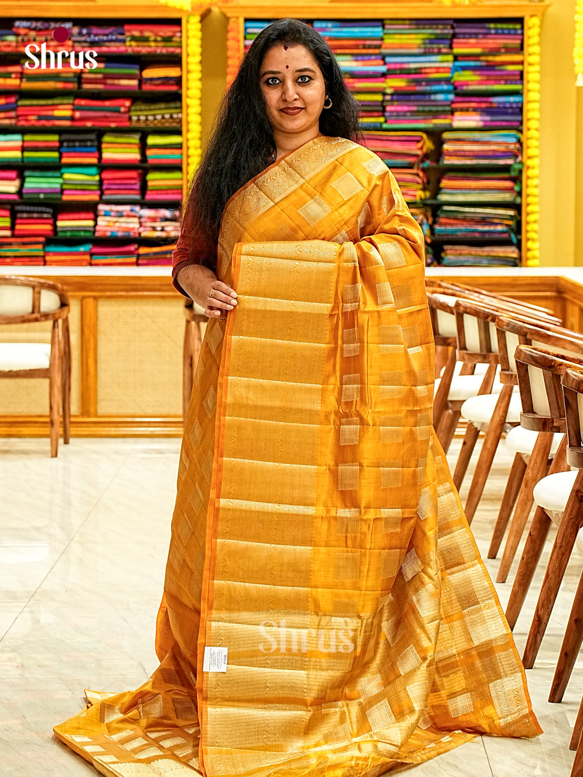 Semi Rawsilk Saree - EI19116