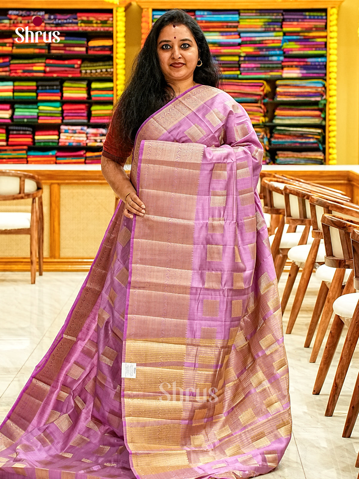 Semi Rawsilk Saree - EI19117