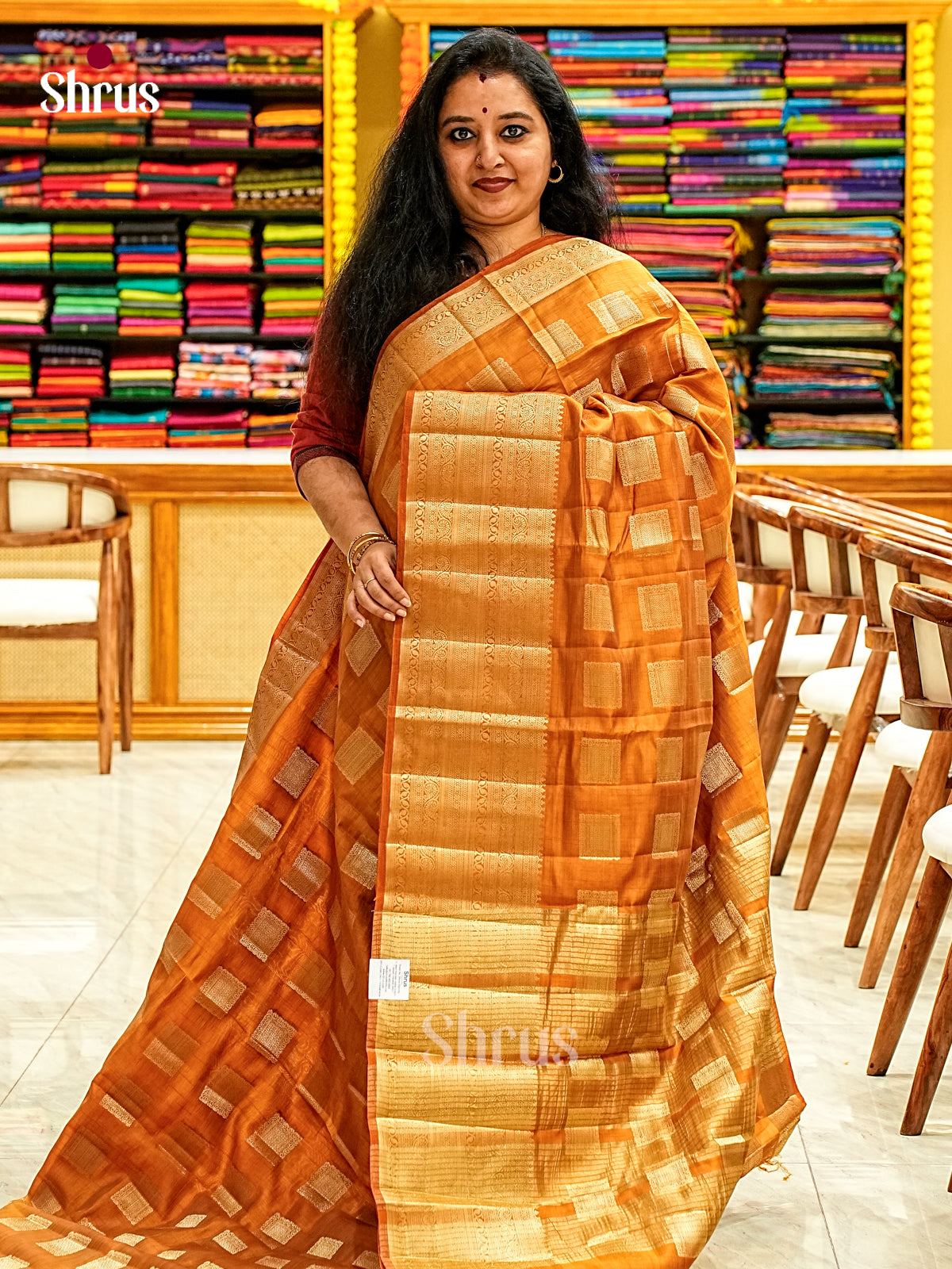 Semi Rawsilk Saree - EI19120