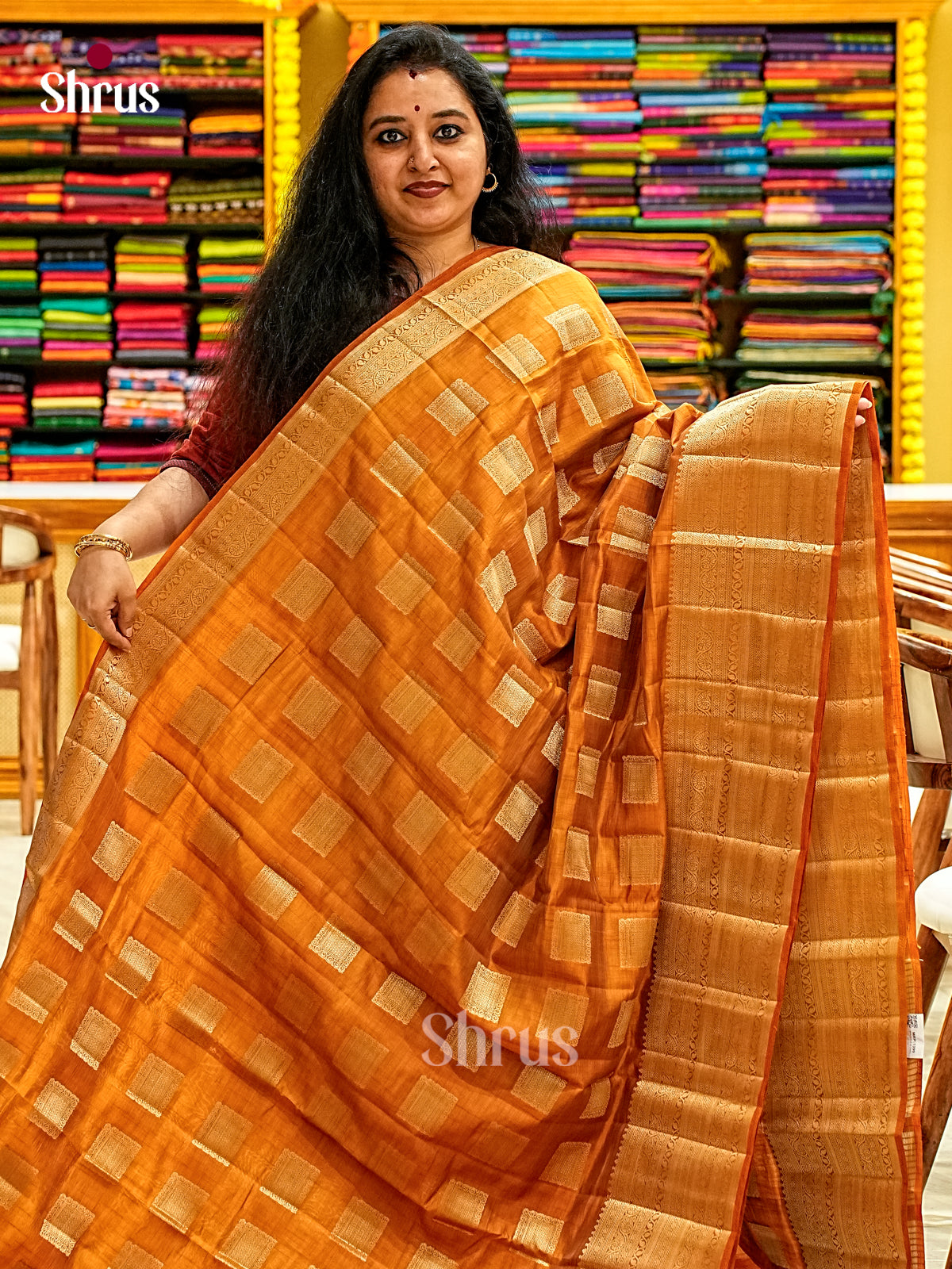 Semi Rawsilk Saree - EI19120