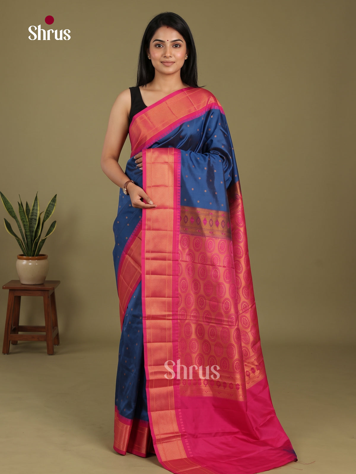 Semi Paithani Saree - EI19124