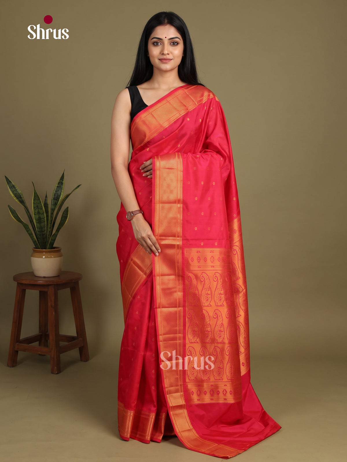 Semi Paithani Saree - EI19158