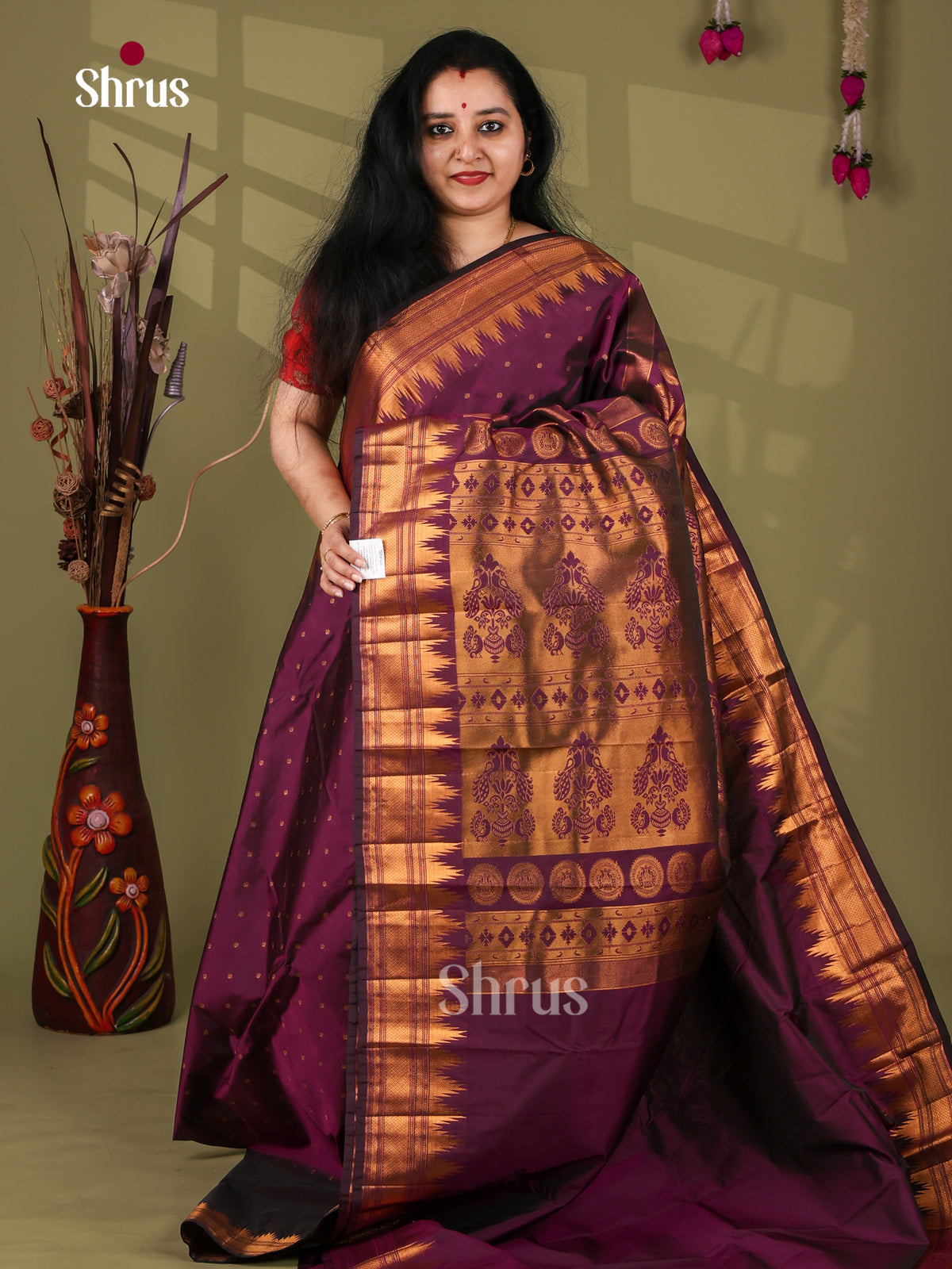 Semi Paithani Saree - EI19172