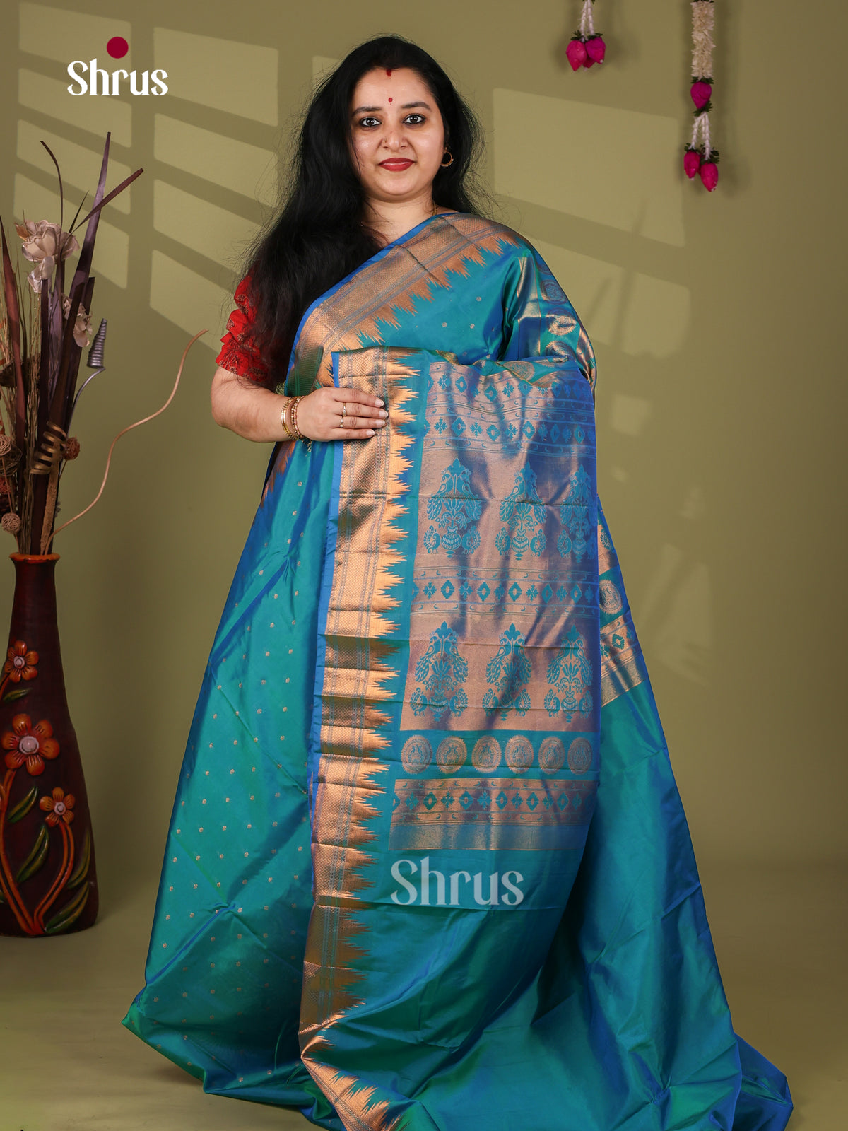 Semi Paithani Saree - EI19173