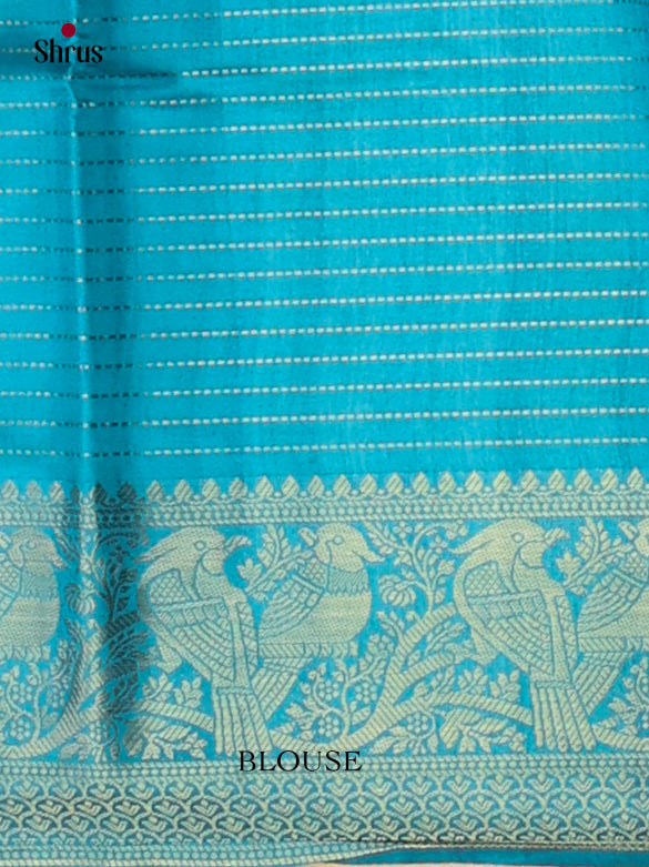 Semi Tussar Saree - EI21003