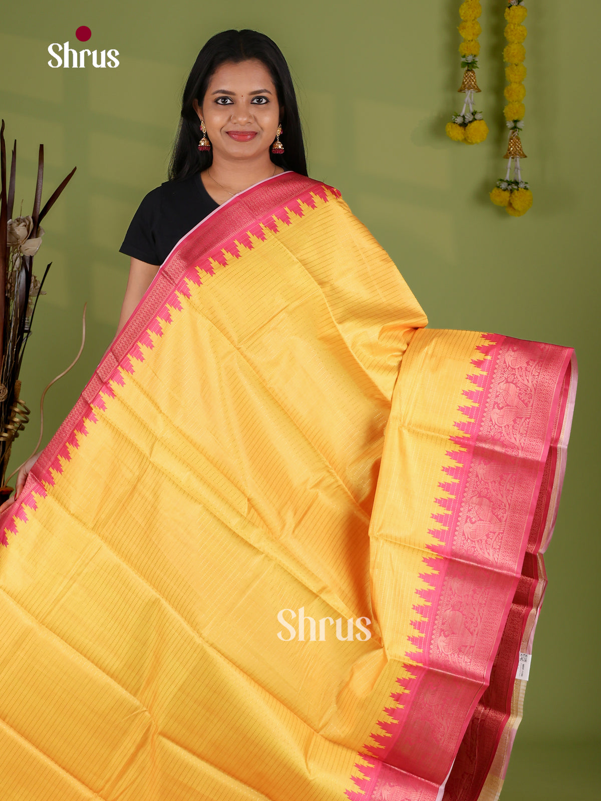 Semi Tussar Saree - EI21004
