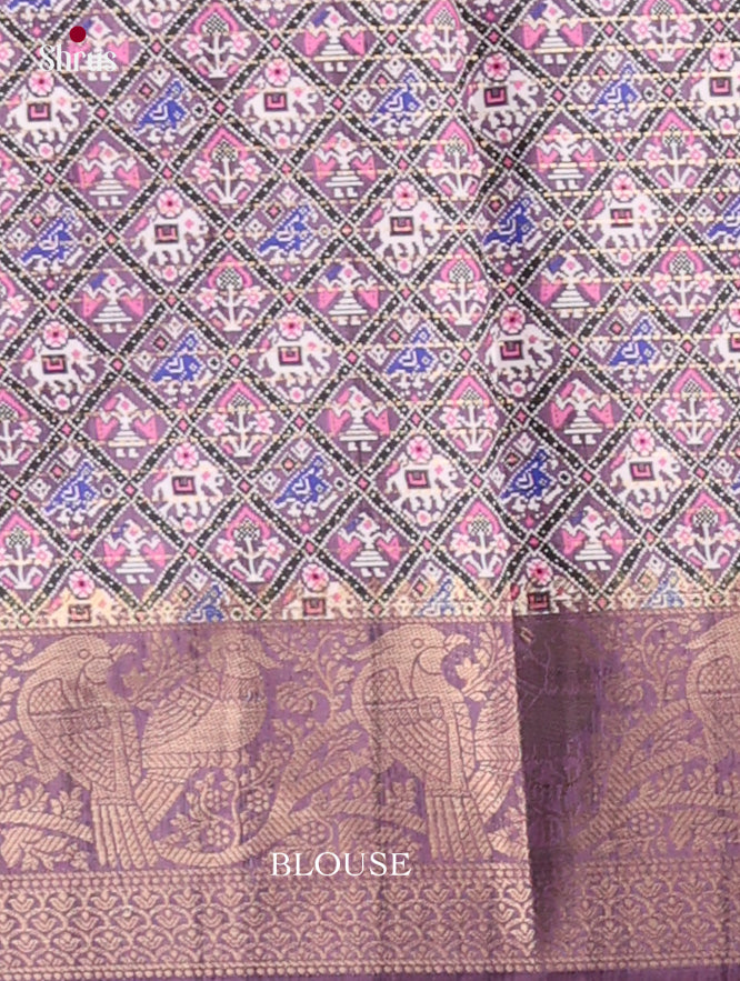 Semi Tussar Saree - EI21005