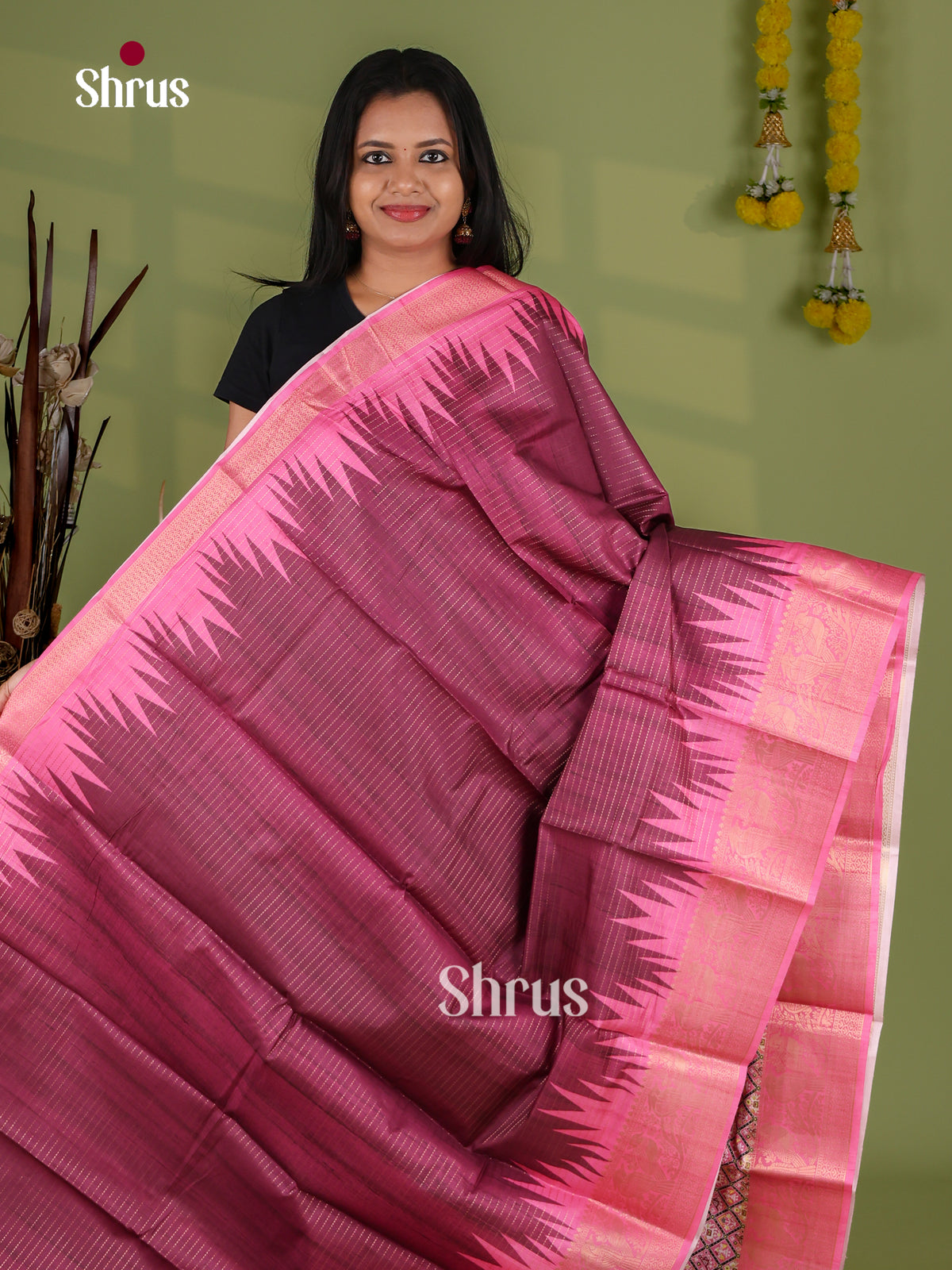 Semi Tussar Saree - EI21009