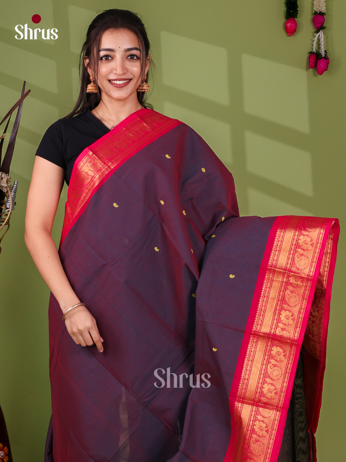 Chettinad Cotton Saree - EI21063