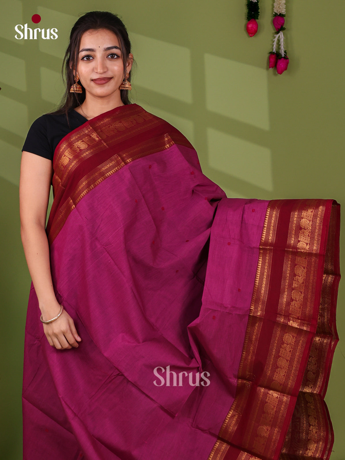 Chettinad Cotton Saree - EI21092