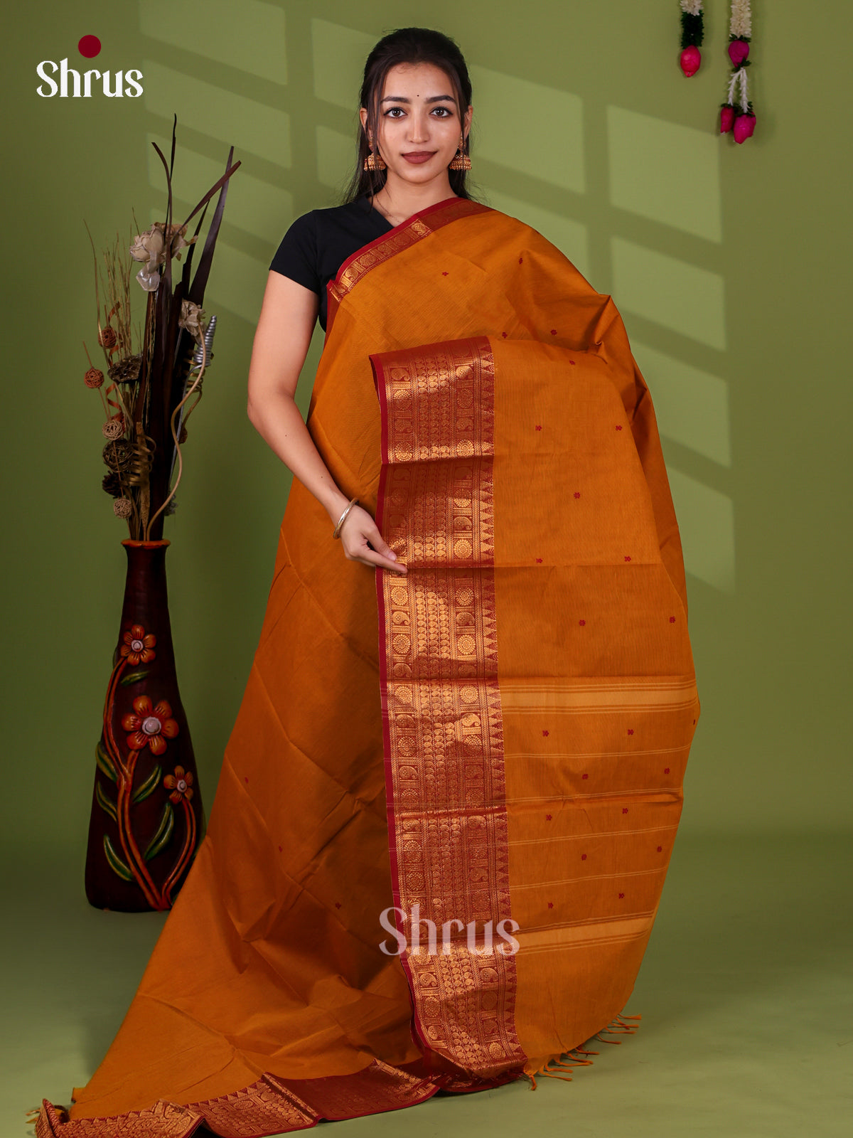 Chettinad Cotton Saree - EI21093