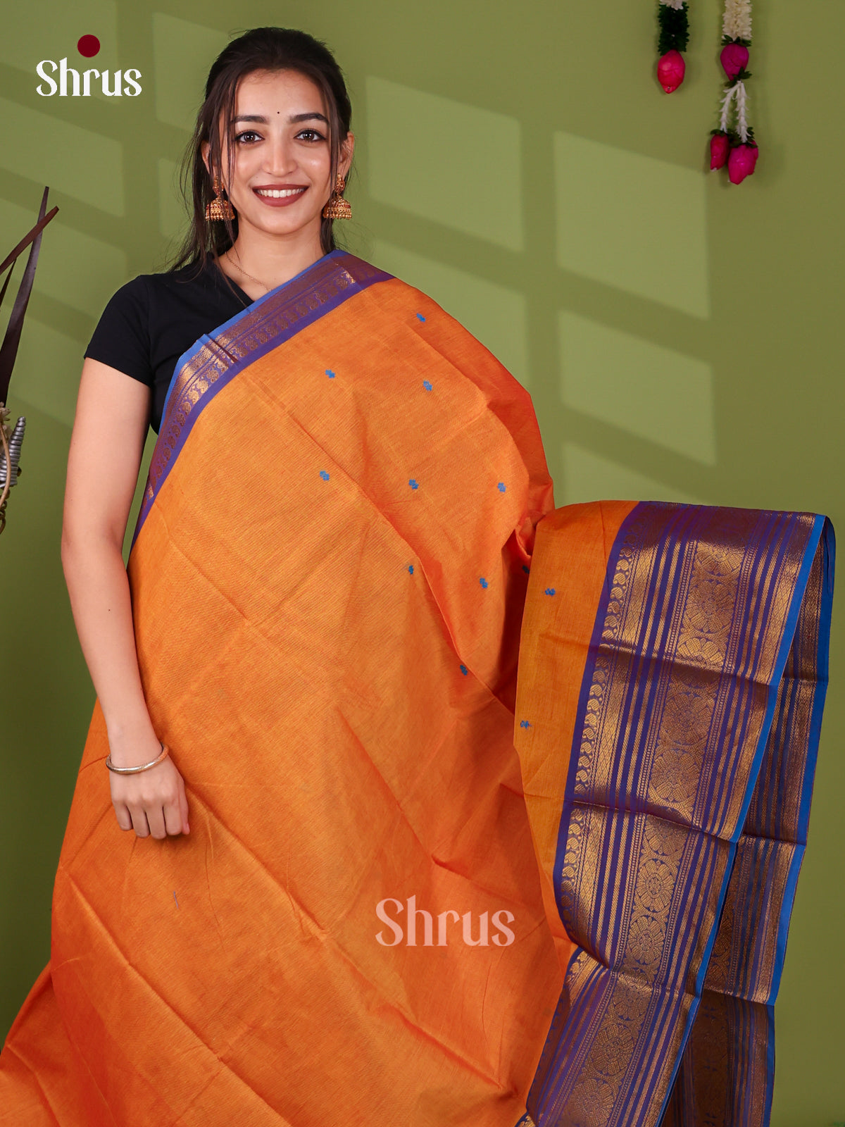 Chettinad Cotton Saree - EI21095