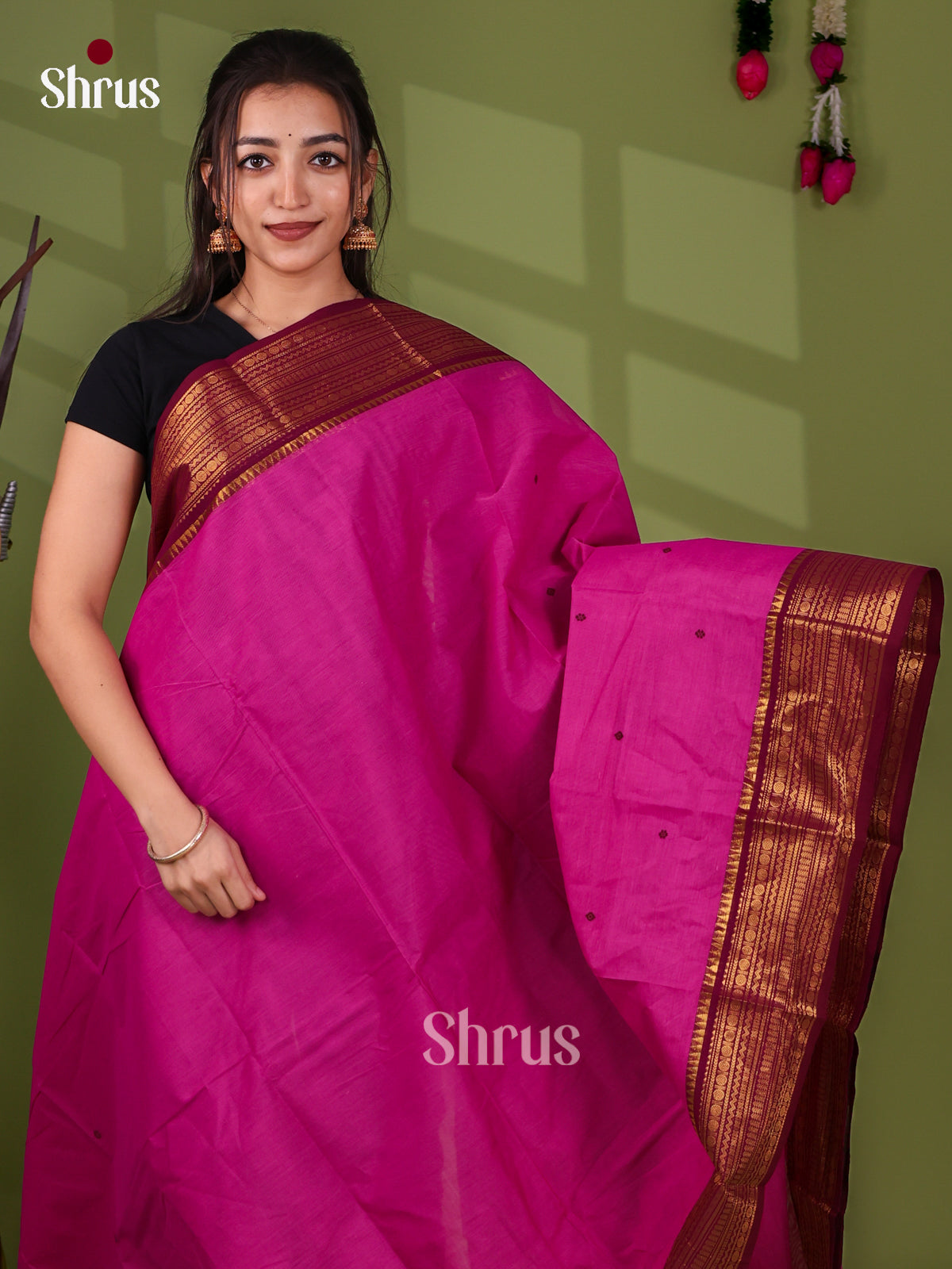 Chettinad Cotton Saree - EI21100