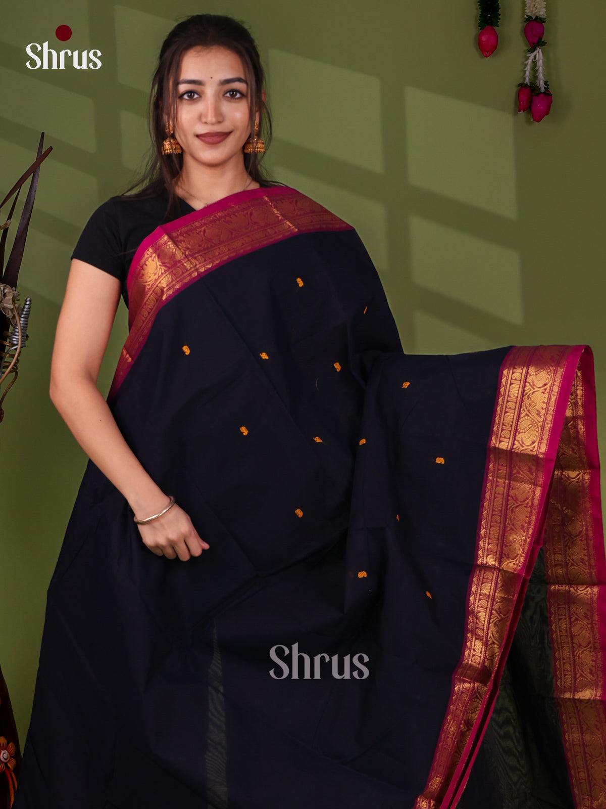 Chettinad Cotton Saree - EI21104