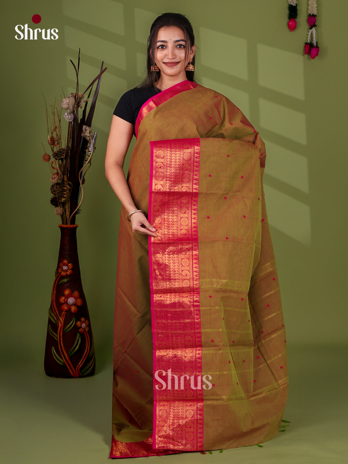 Chettinad Cotton Saree - EI21109