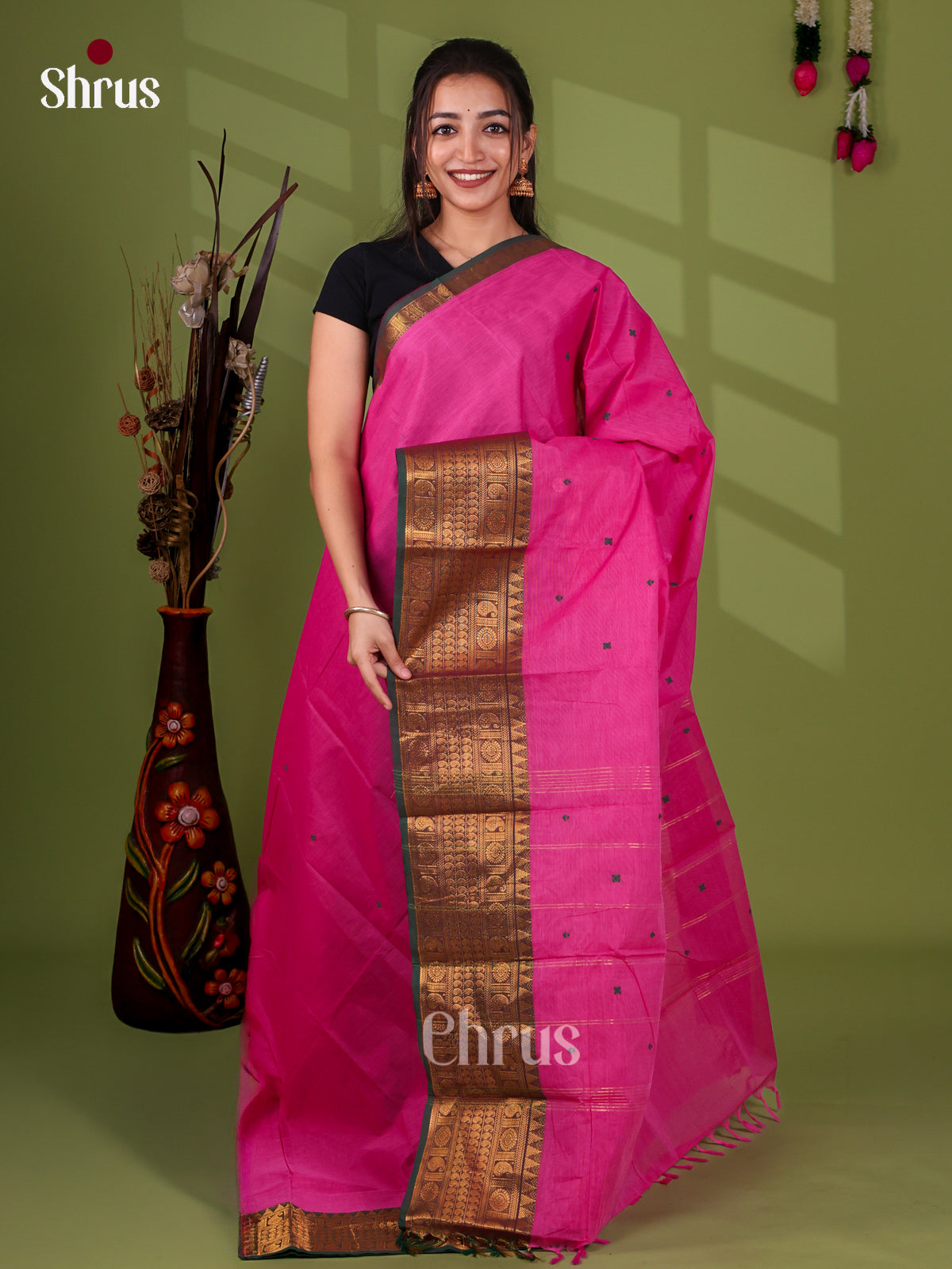 Chettinad Cotton Saree - EI21112
