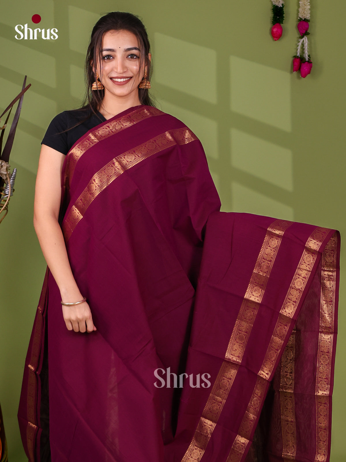 Chettinad Cotton Saree - EI21122