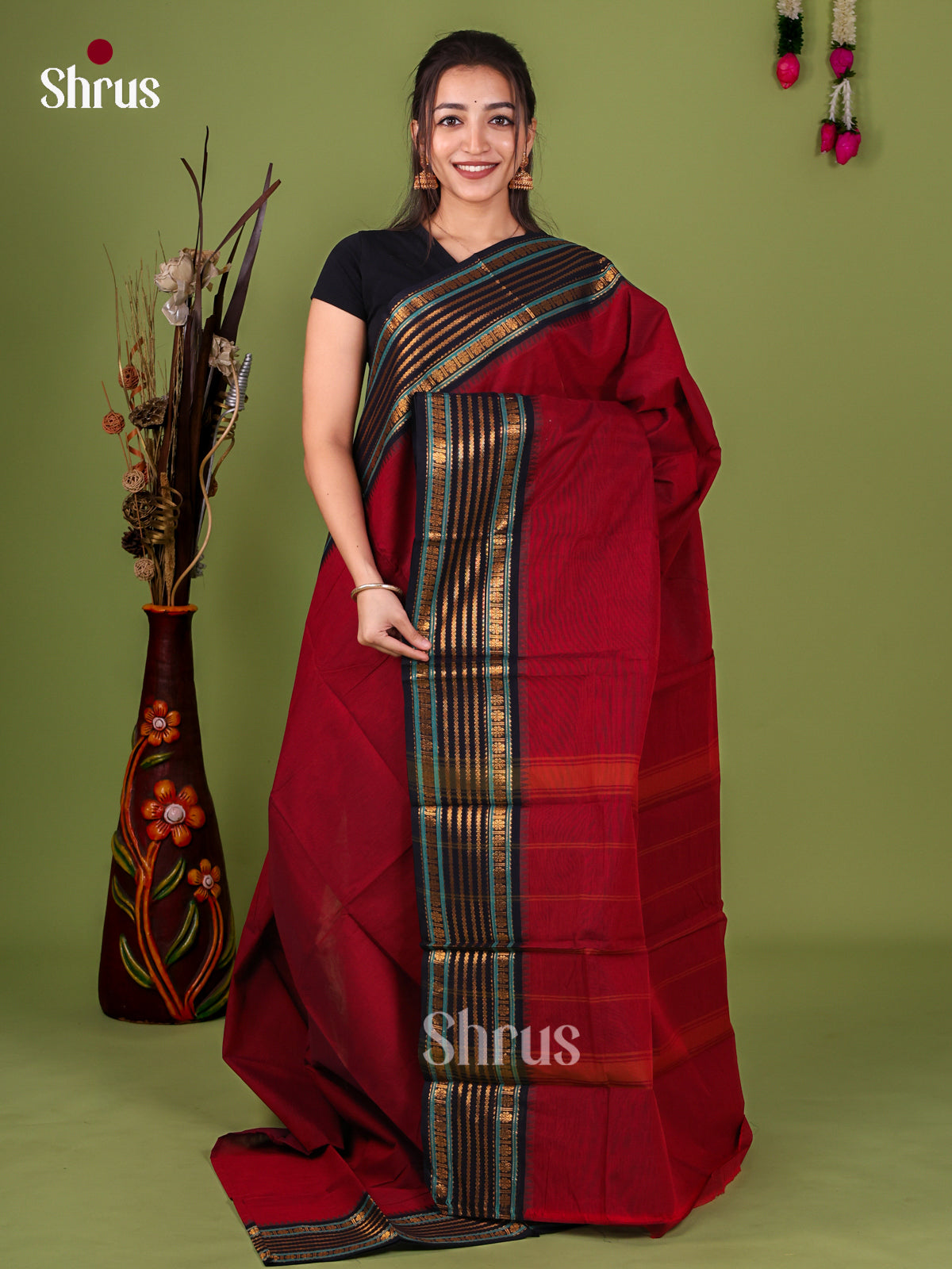 Chettinad Cotton Saree - EI21133