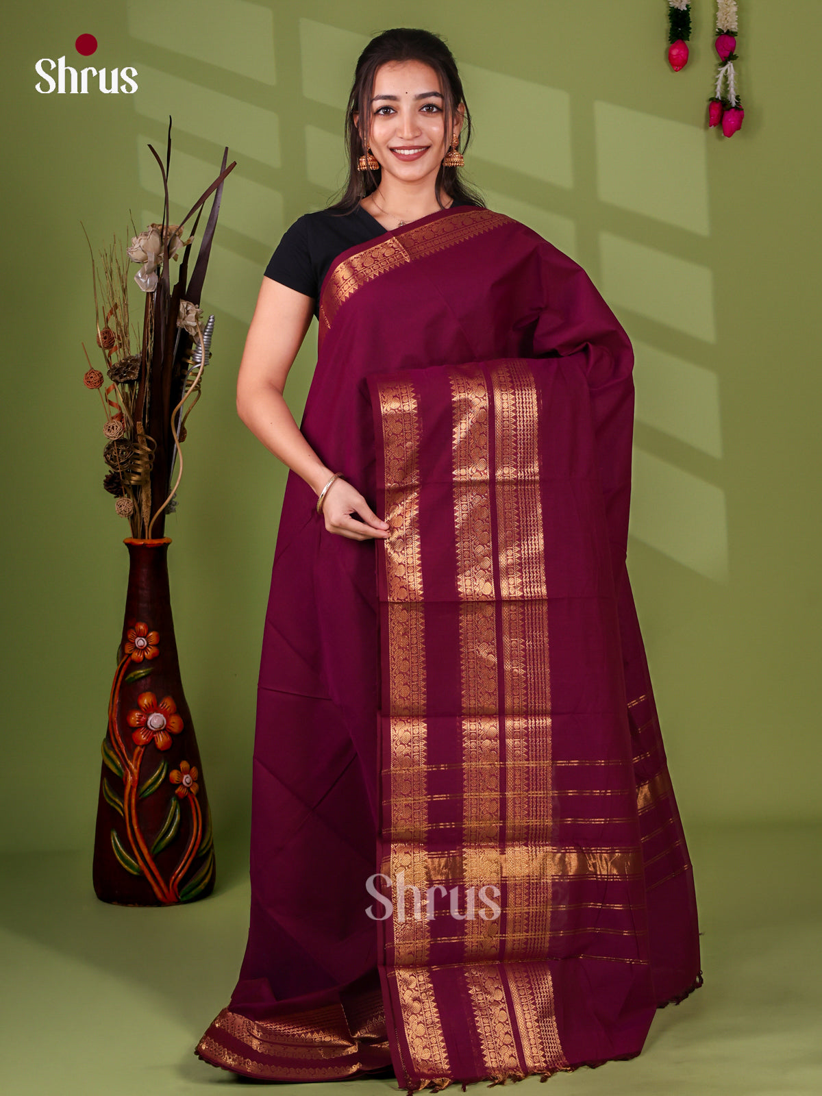 Chettinad Cotton Saree - EI21141