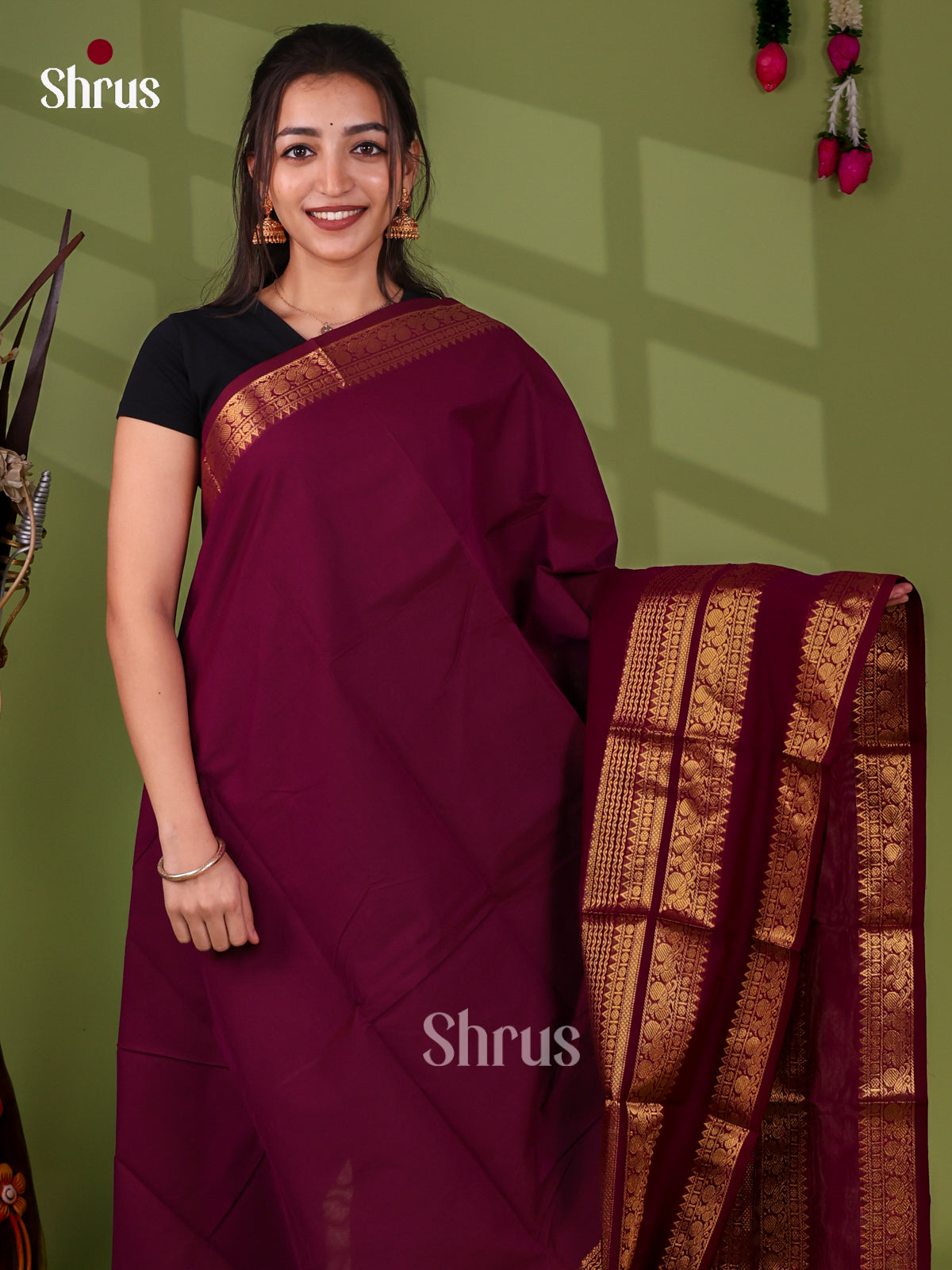 Chettinad Cotton Saree - EI21141