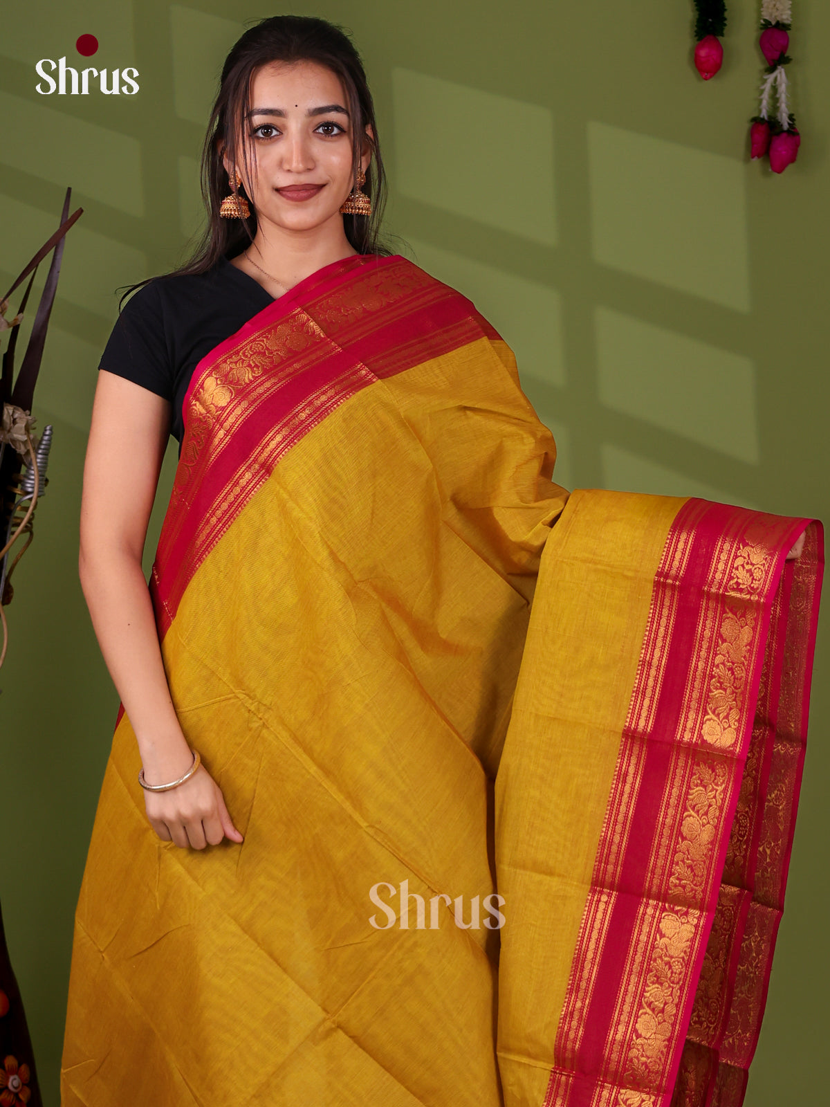 Chettinad Cotton Saree - EI21143