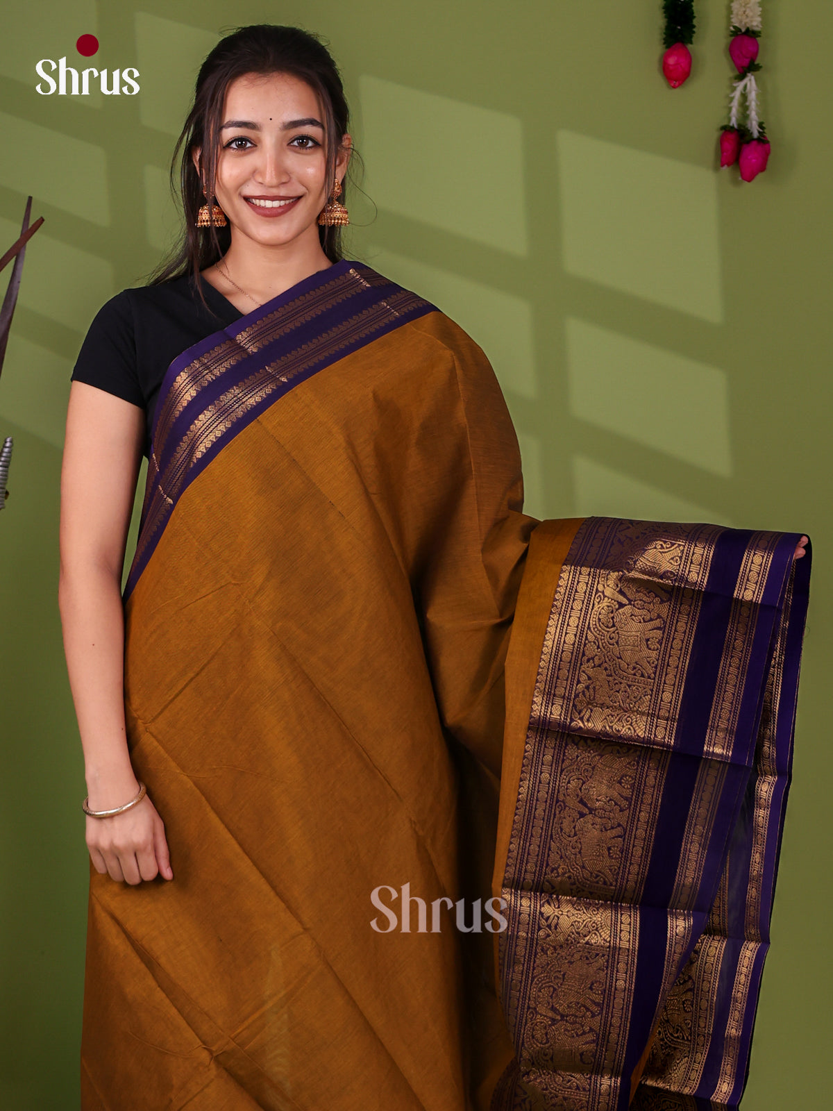 Chettinad Cotton Saree - EI21146