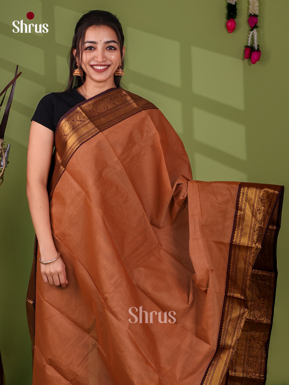 Chettinad Cotton Saree - EI21152