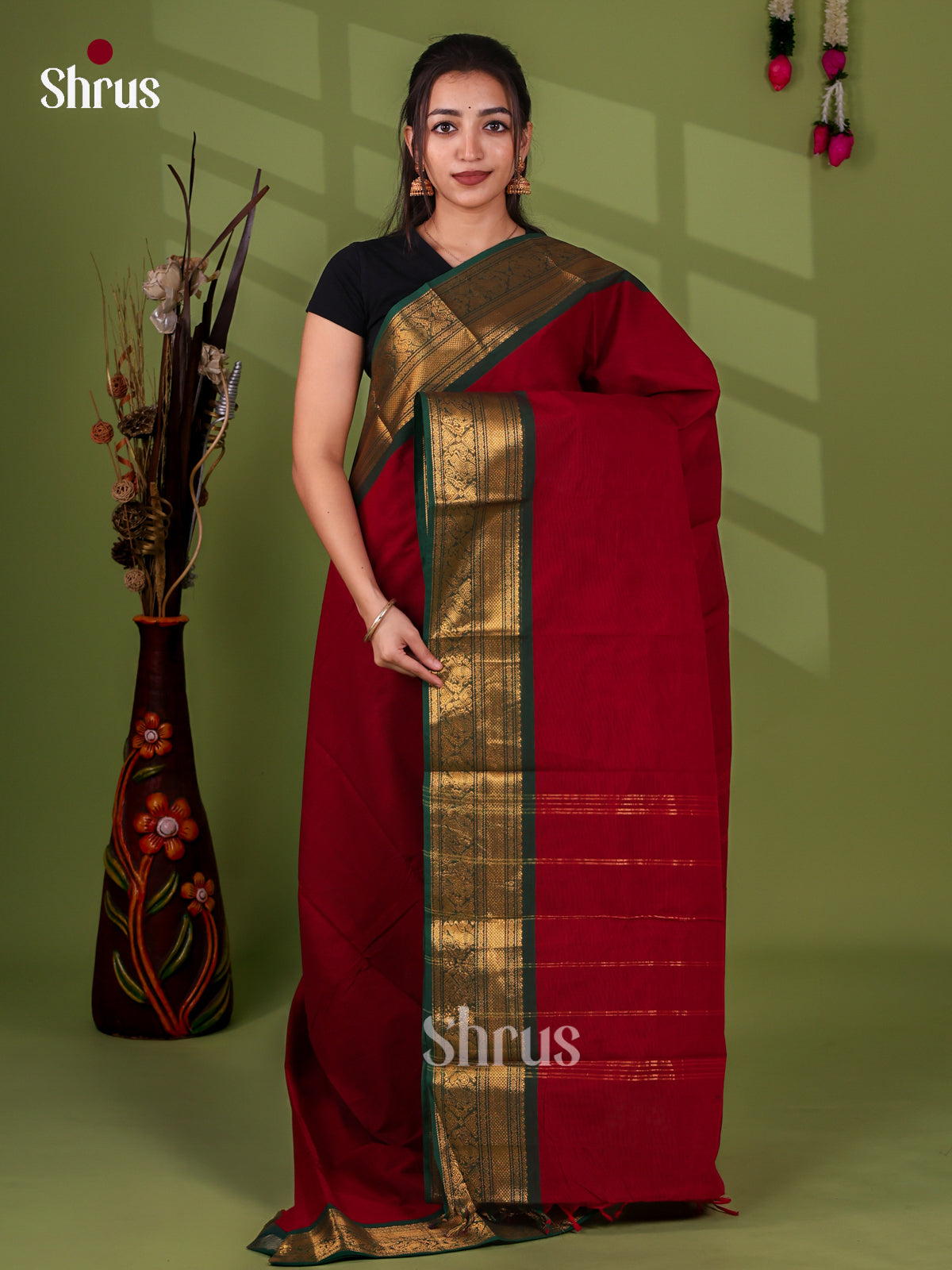 Chettinad Cotton Saree - EI21158
