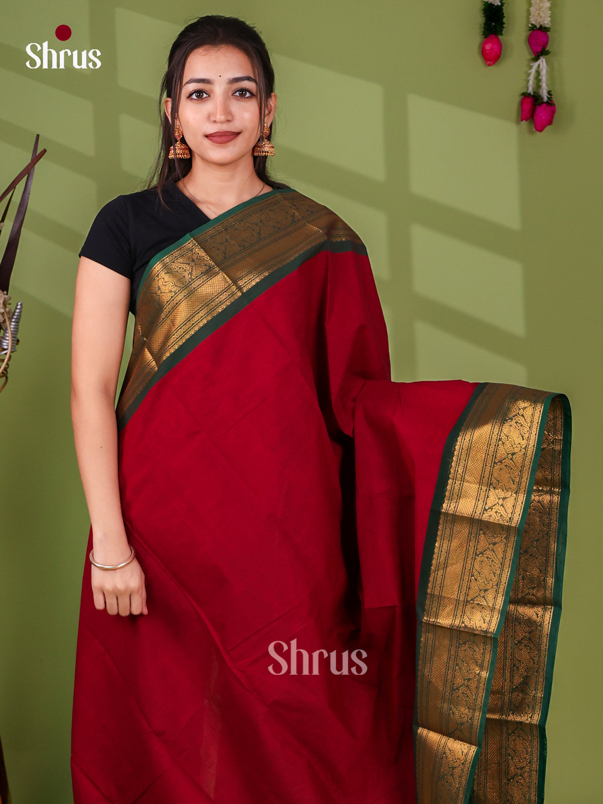 Chettinad Cotton Saree - EI21158