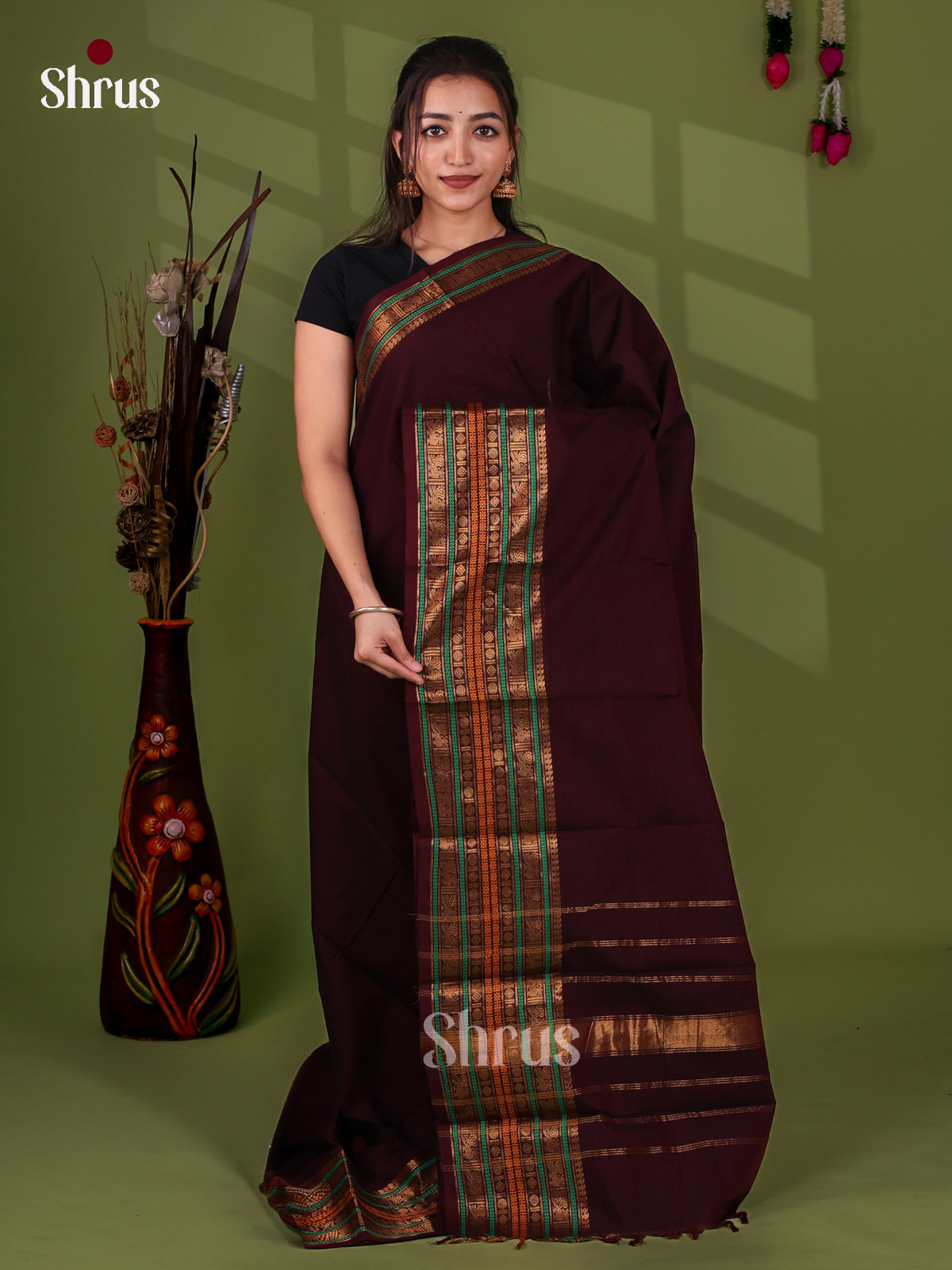 Chettinad Cotton Saree - EI21177