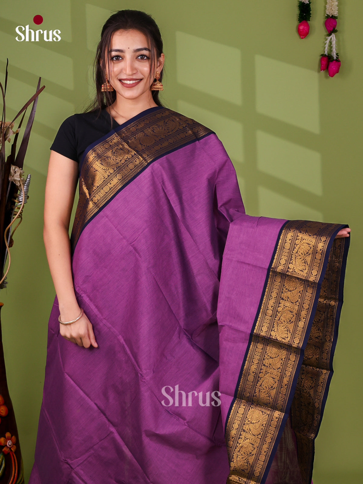 Chettinad Cotton Saree - EI21182