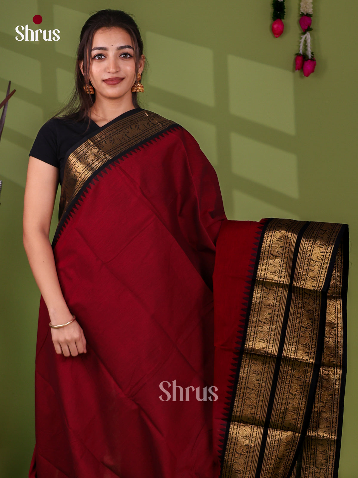 Chettinad Cotton Saree - EI21183