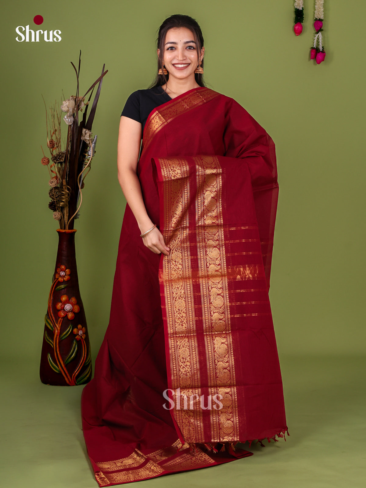 Chettinad Cotton Saree - EI21194