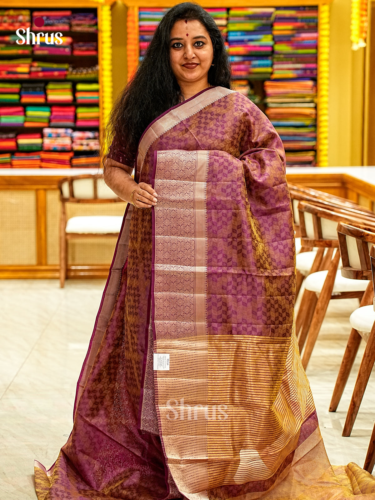 Semi Rawsilk Saree - EI21200